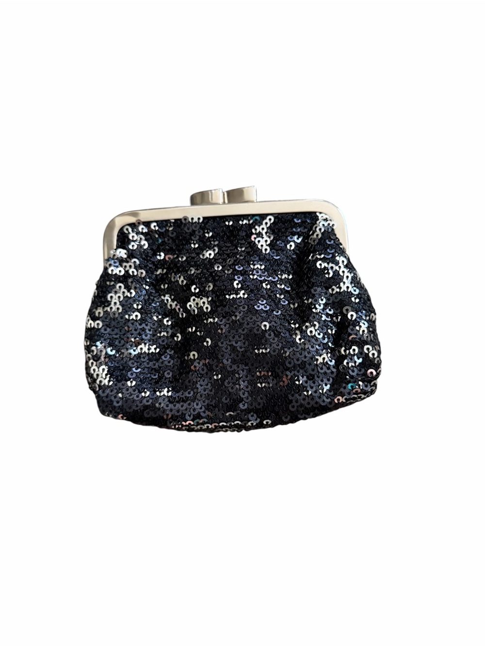 Victoria's Secret Black Sequin Coin Purse